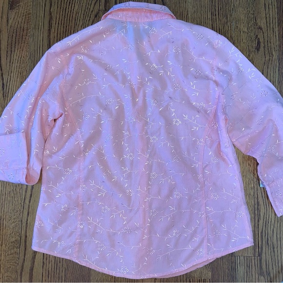 Lemon Grass Studio Women's Button Down Blouse Size Small - Picture 7 of 9